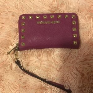 Authentic MK wallet wristlet.